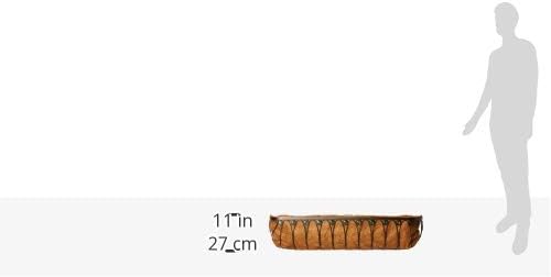 Arcadia Garden Products Hanging Window Basket Metal Trough Flower Planter with Coco Liner for Outdoor Windowsill, Railing, Patio, Garden, Balcony, Fence, 48-inch