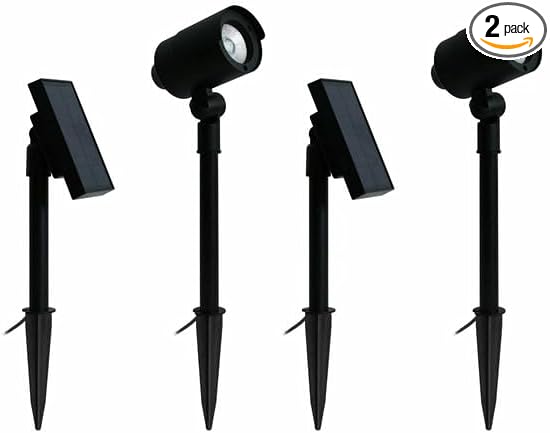 Tommy Bahama LED Solar Spotlight - 2 Pack
