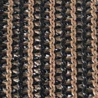 Eden's Decor Straight Flat-Edged Sun Shade Sail Rectangular 15' x 20' Brown UV-Blocking Outdoor Canopy Fabric Cloth Awning for Pergola Patio Garden Backyard Custom Size