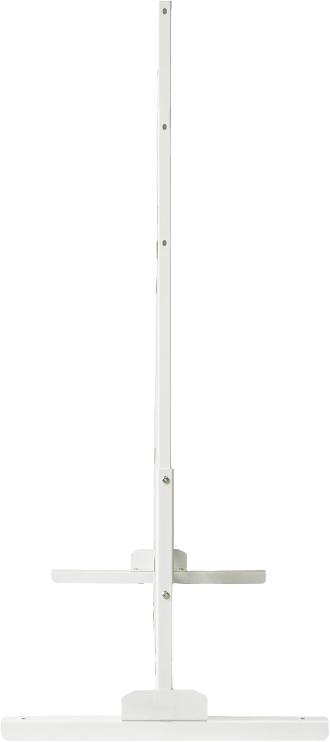 Oakland Living 6 ft. X 4 ft. White Freestanding Metal Privacy Screen Room Divider