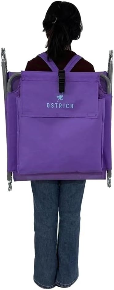 Ostrich Chair Backpack Chaise Chair, Purple