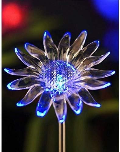 Solar Powered Garden Stake LED Light, Set of 2 (Sunflower)