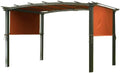 Garden Winds Universal Pergola Replacement Canopy - Standard 350 - Terra Cotta
