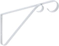 National Hardware N274-571 V2653 Plant Bracket in White,9 Inch