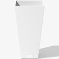 Veradek V-Resin Indoor/Outdoor Taper Planter (30 inch, White)
