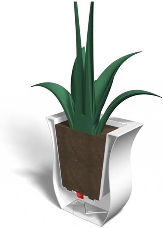 Mayne 5873-NB Polyethylene Planter, Neptune Blue 16x16