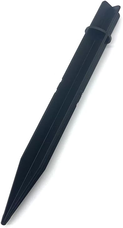 Aliotech 6Pcs 8.25 Inch Reinforced Ground Spikes, Solar Lights Spikes, ABS Plastic Lights Replacement Stakes, Ideal for Solar Pathway Lights Garden Lights Torch Lights(Inside Diameter 0.83 Inches)