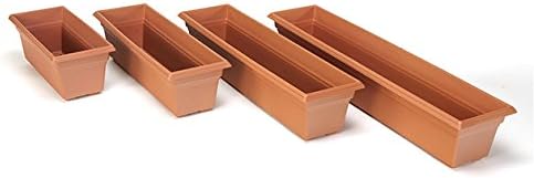 Root & Vessel 16305 Countryside Planter, 30-Inch, Terracotta
