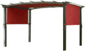 Garden Winds Universal Pergola Replacement Canopy - Standard 350 - Cinnabar