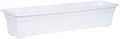 Root & Vessel Countryside Flower Box Planter, White, 30-Inch