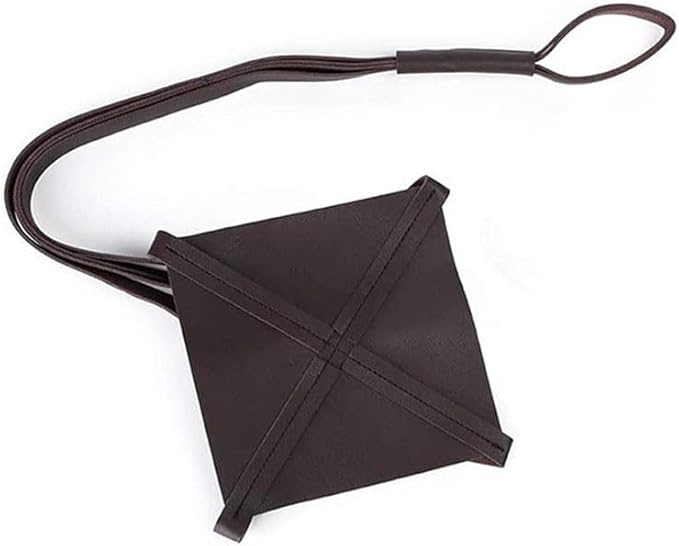 Plant Hangers PU Leather 2Pcs Hanging Planters for Indoor and Outdoor for Wall Decor, Modern Minimalist Home Decoration for Plants Lovers Leather Rope (Plant and Pot Not Included) (Coffee)