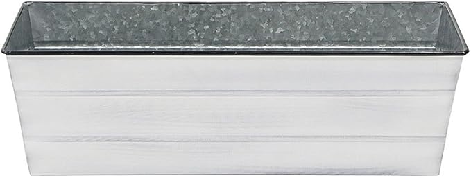 Achla Designs C-20W Window Box, White, Medium