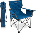 ALPS Mountaineering King Kong Camping Chairs for Adults with Mesh Cup Holders and Pockets, Built Durable and Reliable with Compact Foldable Steel Frame