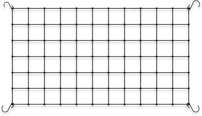 AC Infinity Grow Tent Trellis Netting 2x4', Heavy-Duty Elastic Plant Net with Steel Hooks, Flexible Hydroponics Support for Grow Tents, Gardening, and Horticulture