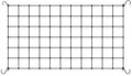 AC Infinity Grow Tent Trellis Netting 2x4', Heavy-Duty Elastic Plant Net with Steel Hooks, Flexible Hydroponics Support for Grow Tents, Gardening, and Horticulture
