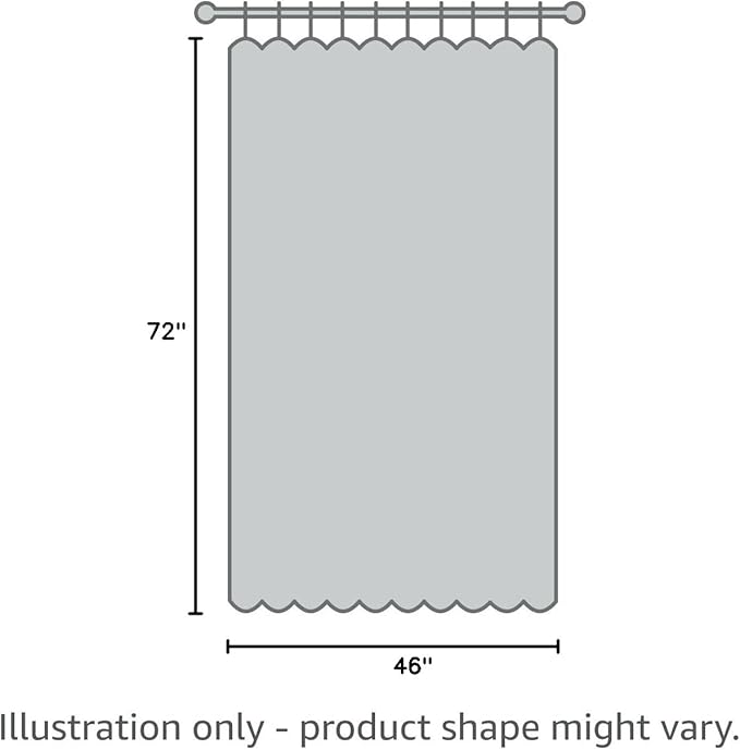 NICETOWN 2 Panels Outdoor Curtains for Patio Waterproof Grommet & Back Tab on Top and Bottom, Windproof Privacy Sound & Light Reducing for Cabana with Fixed Rope, W46 x L72, Greyish White