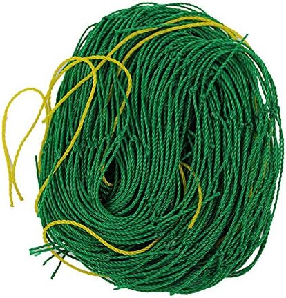 Pack of 2 Cucumber Tomato Trellis Netting, Heavy Duty Garden Netting for Climbing Plants Support, Pea, Grape, Bean, Fruit, Vegetables - 4" Mesh Size, 6Ft x 9Ft