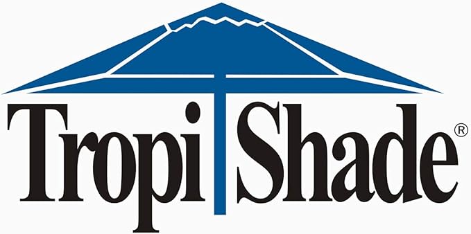 Tropishade Steel Plate Umbrella Base, 36 lbs, Black