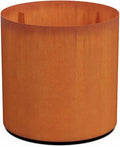 Plantercraft Large Round Corten Steel Planters for Outdoor Plants - 30x30 Inch Extra Large Outdoor Planter for Modern Patio, Deck, and Garden Landscapes