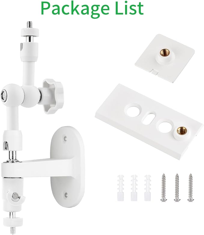 ALERTCAM 2-in-1 Wall Mount for Solar Panel, Stick Up Cam Battery, Spotlight Cam and Spotlight Cam Plus/Pro(Battery), Adjustable Angle to Get Maximum Sunlight for Your Solar Panel