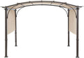 Universal Doubleton Steel Pergola Replacement Cover for Pergola Structures L-PG080PST, 80''x 205'' (Beige)
