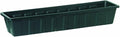 Root & Vessel Poly-Pro Plastic Flower Box Planter, Hunter Green, 30-Inch