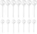 14 Pcs Plant Clear Watering Bulbs,Plastic Automatic Self-Watering Globes,Garden Water Device Watering Bulbs for Plant Flower Indoor Outdoor