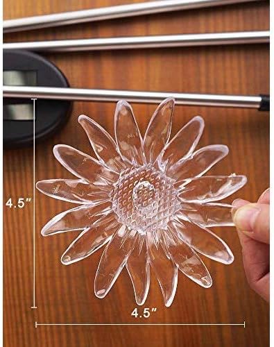 Solar Powered Garden Stake LED Light, Set of 2 (Sunflower)