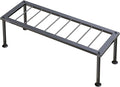 1 Tier Plant Stand: Ladder Plant Holder - Metal Flower Pot Stand - Heavy Duty Flower Rack for Living Room Patio Garden Corner Balcony and Courtyard.