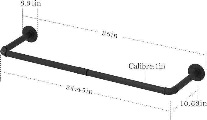 Hanging Planters for Indoor Plants,Window Plant Shelves,Plant Hanging Rod,Window Shelf for Plants,Plant Hanger Indoor Black with 3 Hooks(Pot & Plant Not Included) 36in