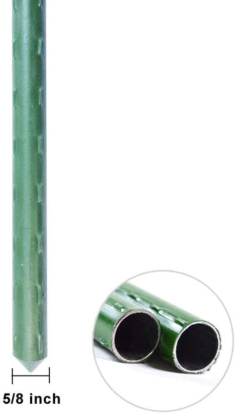WAENLIR Garden Stakes 84 inch 7ft Sturdy Tomato Stakes, Plant Stakes for Outdoor Plants, Plant Support Sticks for Gardening, Pack of 25