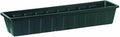 Root & Vessel, Poly-Pro Plastic Flower Box Planter, Hunter Green, 18-Inch