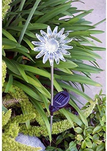 Solar Powered Garden Stake LED Light, Set of 2 (Sunflower)