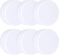 3LB Heavy Duty Outdoor Curtain Weights, Strong Magnetic Gazebo Curtain Weights, Rubber Covered Waterproof Drapery Weight, Prevent Curtain Liner from Blowing Around, White, 6 Pairs