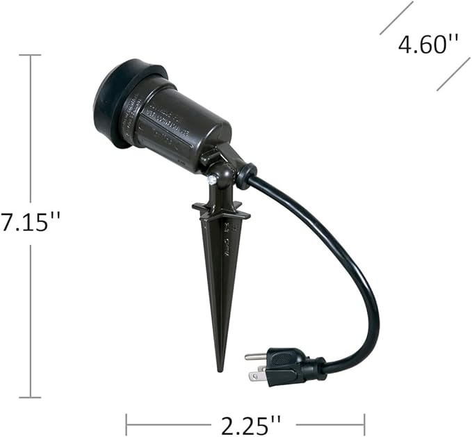 BELL Hubbell SL101B Portable Spike Light Par 38 Bulb Bronze Finish,75-150 Watt,(Pack of 10)