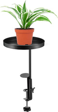 1 Pcs Window Sill Plant Shelf 7.9''D x 14.2''H Adjustable Window Shelf Windowsill Clamp Tray for Indoor Plants Metal Windowsill Extension Tray Planter Floating Shelves for Indoor Outdoor