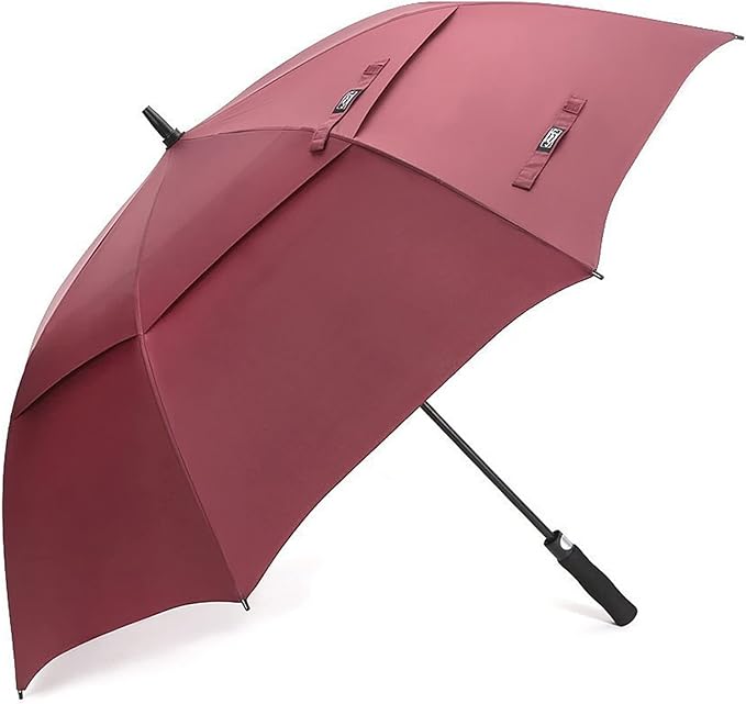 G4Free 47/54/62/68/72 Inch Automatic Open Golf Umbrella Oversize Extra Large Double Canopy Vented Windproof Waterproof Stick Umbrellas