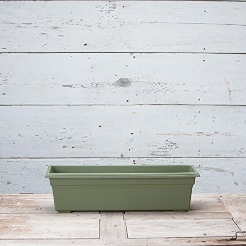 Root & Vessel 16240 24" Flowerbox Sage, Inch