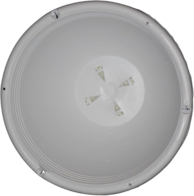 8 inchWhite Plastic Hanging Basket with Saucer by Koba (10)
