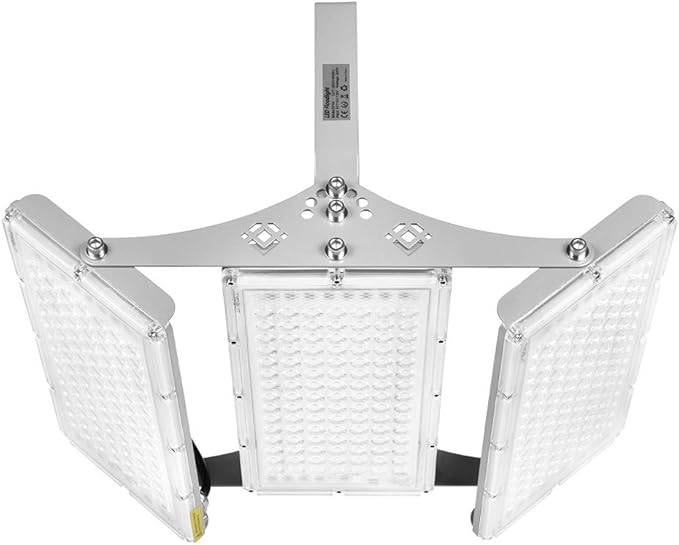 CHARON 300W LED Flood Light, 24000LM Super Bright Outdoor Security Lights with Wider Lighting Angle, 6000K Daylight White, IP66 Waterproof Outdoor Lighting for Garage, Garden, Lawn, Yard, Parking Lot