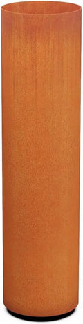 PLANTERCRAFT Corten Steel Metal Planter Box, Round Sizes, Modern Garden Steel planters for Commercial and Residential Outdoor Use.