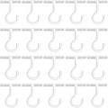 Ceiling Hooks for Hanging Plants 20pack 2.5inch White