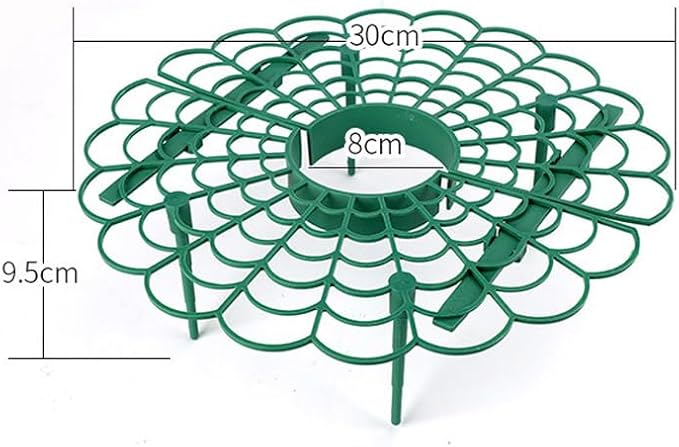Comimark 12 PCS Grow Your Garden with This Stylish Strawberry Wavy Bracket - Balcony Potted Vegetable Rack