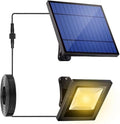 Solar Lights Outdoor Dusk to Dawn 4400mAh Solar Flood Lights Waterproof LED 3000K Spot Light for Yard, Street, Porch, Outside, Landscape Lighting, Warm White