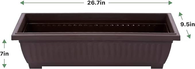 KHOMO GEAR Vertical Garden Planter Balcony Garden Outdoor 4 Tier Raised Bed Box with Stacking Planters Indoor Patio Tower for Plants Vegetables Flowers & Herbs