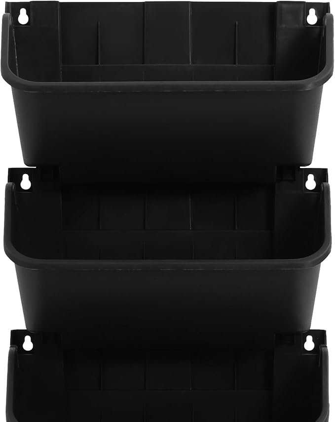 18 Pots Self-Watering Vertical Garden Planter Wall Mounted,with Smart Automatic Watering System, Digital Timer,Space Saving Wall Planter for Herbs Vegetables Fruits Flowers (Black)
