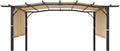 Garden Winds Durable Replacement Canopy Top Cover Compatible with The 49964, 23700 Aldi Gardenline Belavi and Shoprite Pergola - Classic Sand Beige, 350