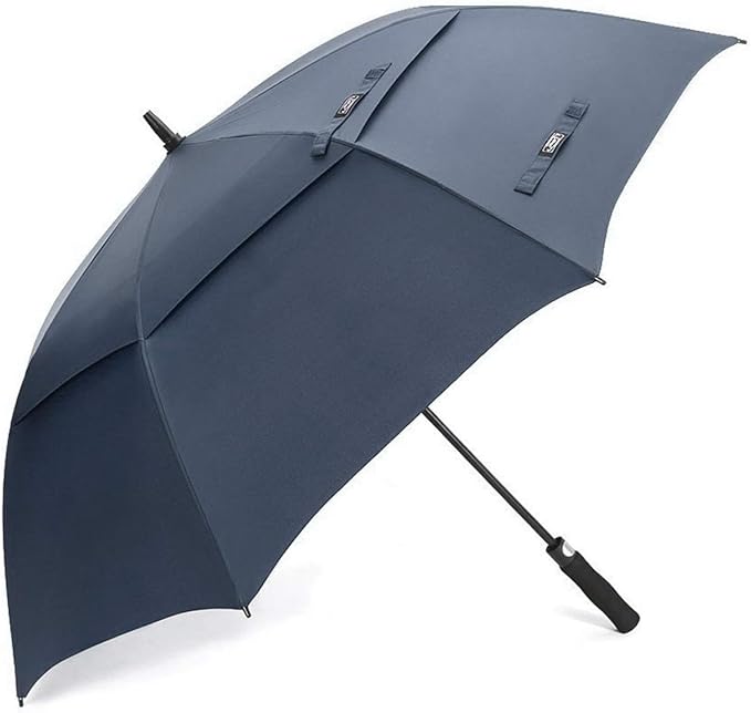 G4Free 47/54/62/68/72 Inch Automatic Open Golf Umbrella Oversize Extra Large Double Canopy Vented Windproof Waterproof Stick Umbrellas
