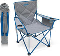 ALPS Mountaineering King Kong Camping Chairs for Adults with Mesh Cup Holders and Pockets, Built Durable and Reliable with Compact Foldable Steel Frame