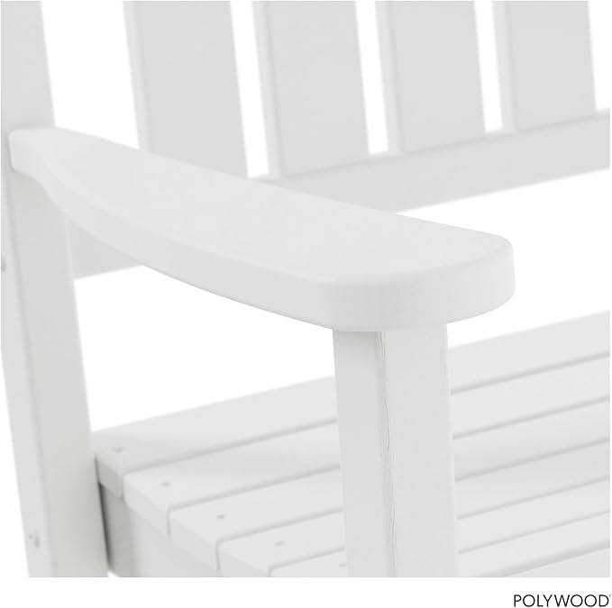 POLYWOOD Presidential Rocking Chair in White
